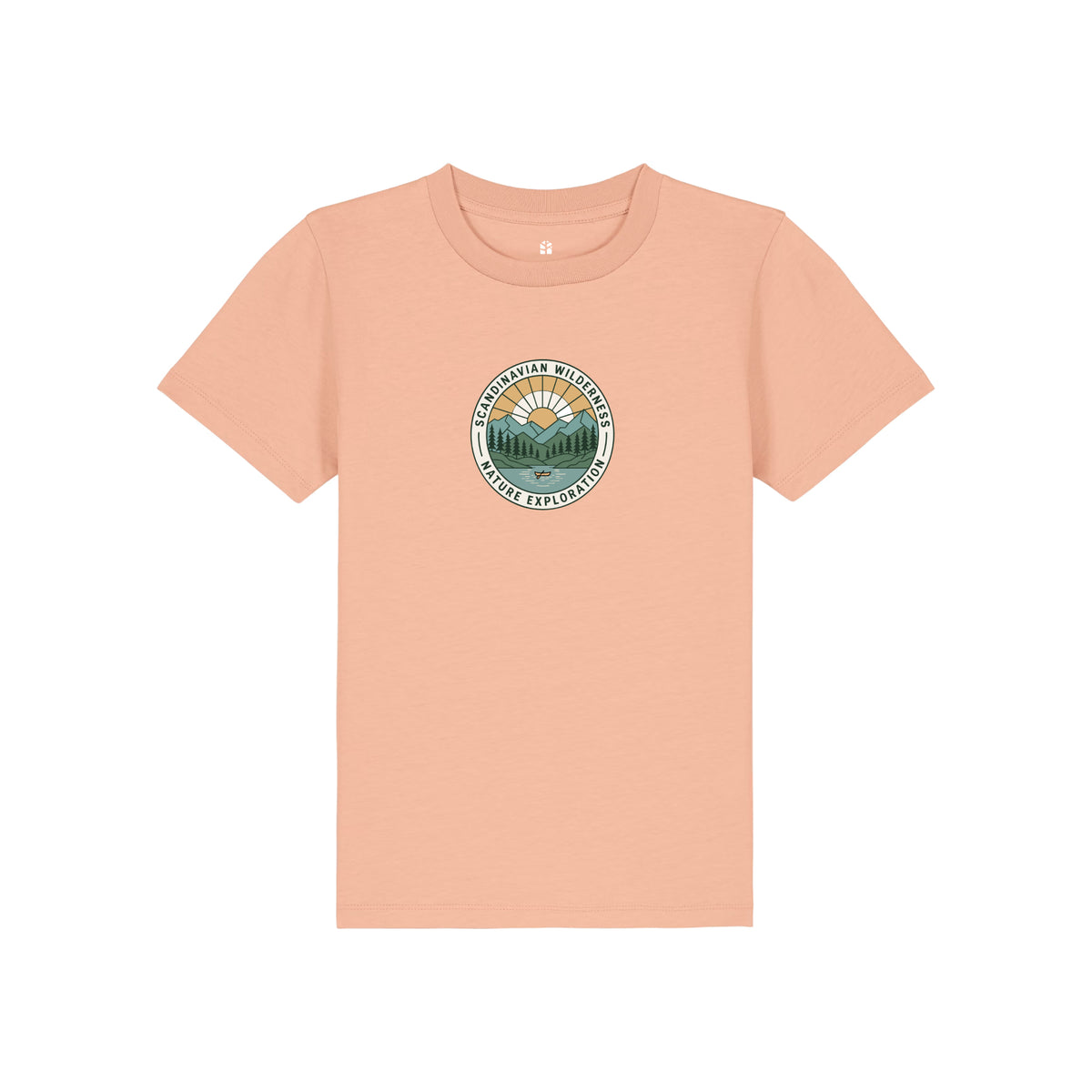 T-shirt Scandinavian Wilderness Kayak kids