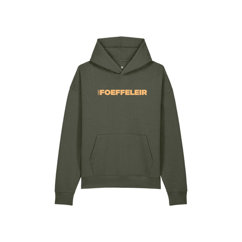 Hoodie Foeffeleir in de kleur Olijf