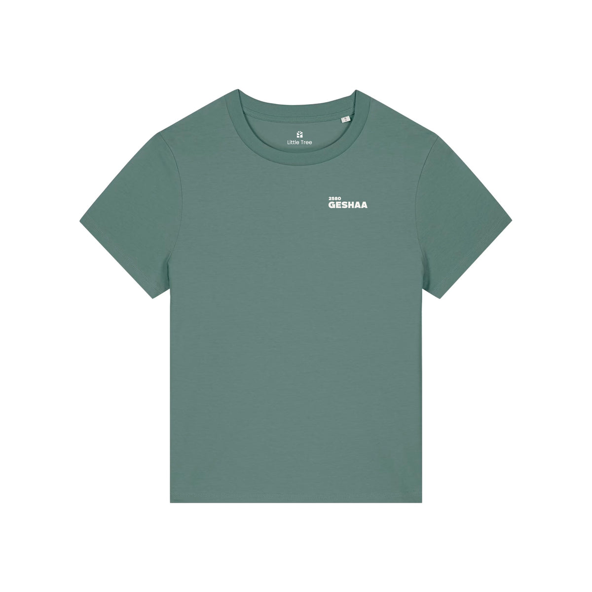 T-shirt 2580 Geshaa in de kleur Salie