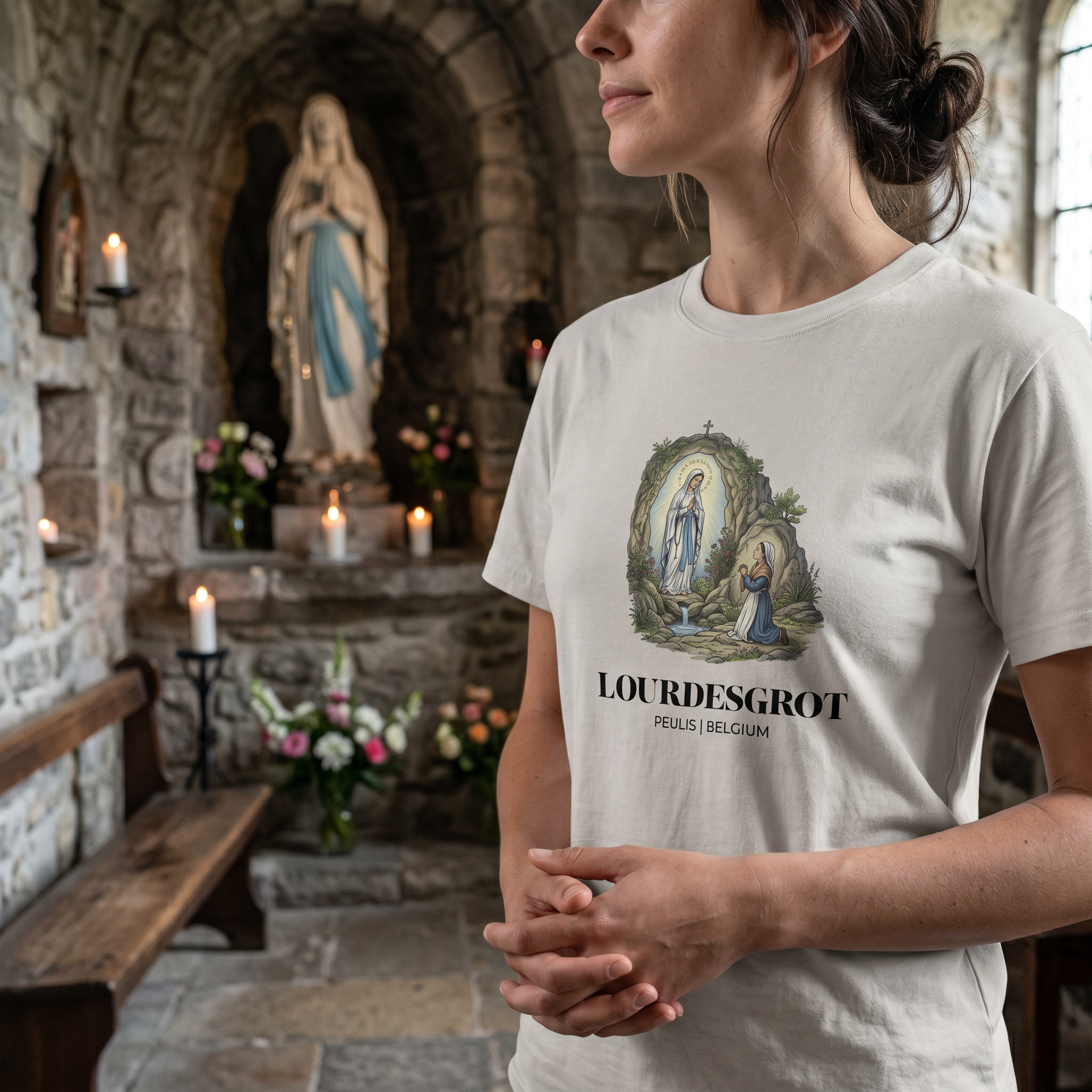 Tshirt Lourdesgrot Peulis